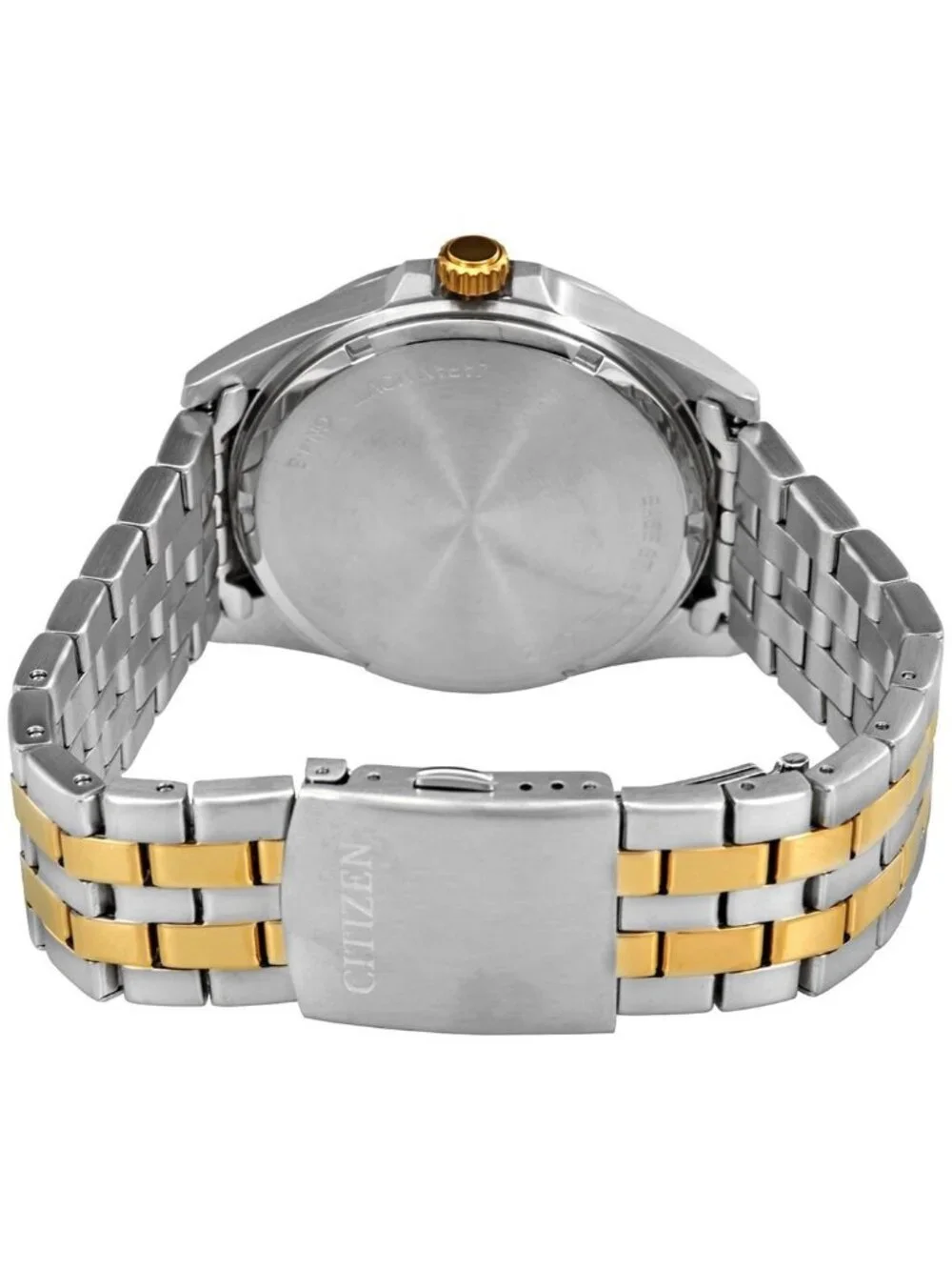 NWT Citizen Quartz Blue Dial Two-tone Men's Watch